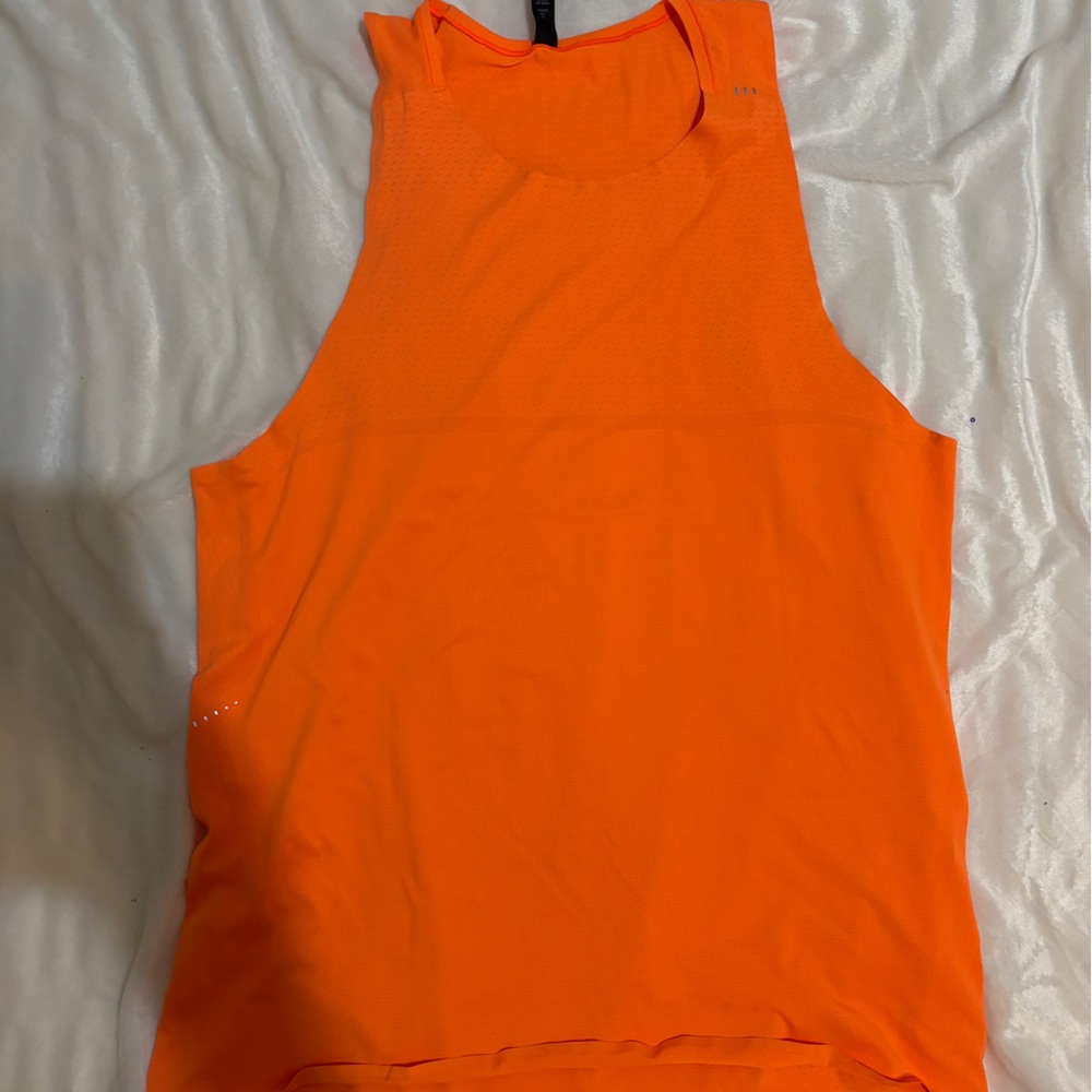 Orange large tank